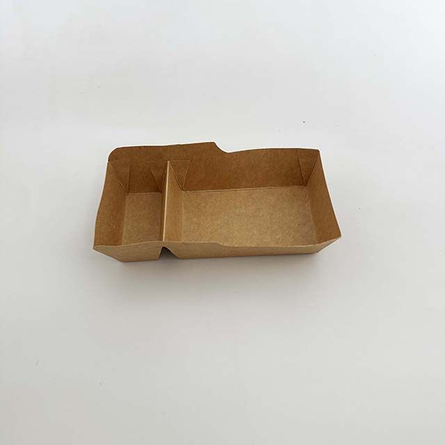 440ml 2 Compartment Paper Tray